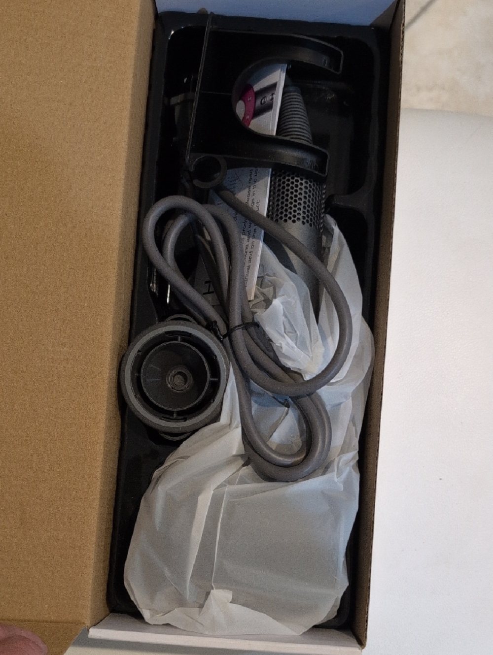High Speed Hair Dryer - Black & Silver New In Box - Picture 6 of 8